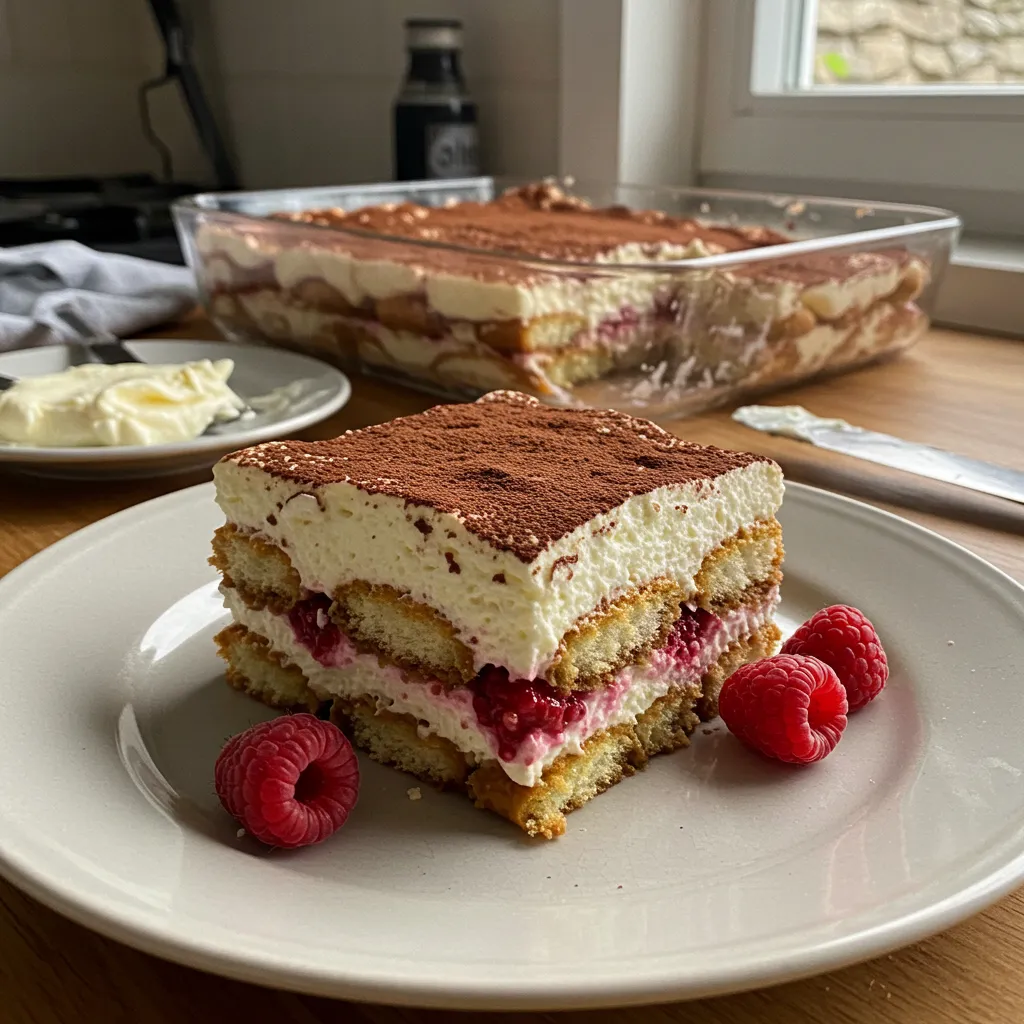 Fresh Raspberry Tiramisu: Ultimate Elegant Berry-Infused Italian Dessert Perfection - tertiary view